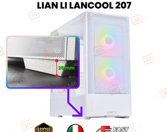 PCケース用カスタム高脚 +25mm 4個セット（Lian Li LANCOOL 207 強化ガラスミドルタワーケース用）