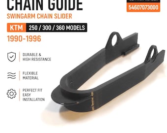 チェーンガイド KTM 250/300/360 モデル 1990-1996 スイングアーム チェーンスライダー 54607073000