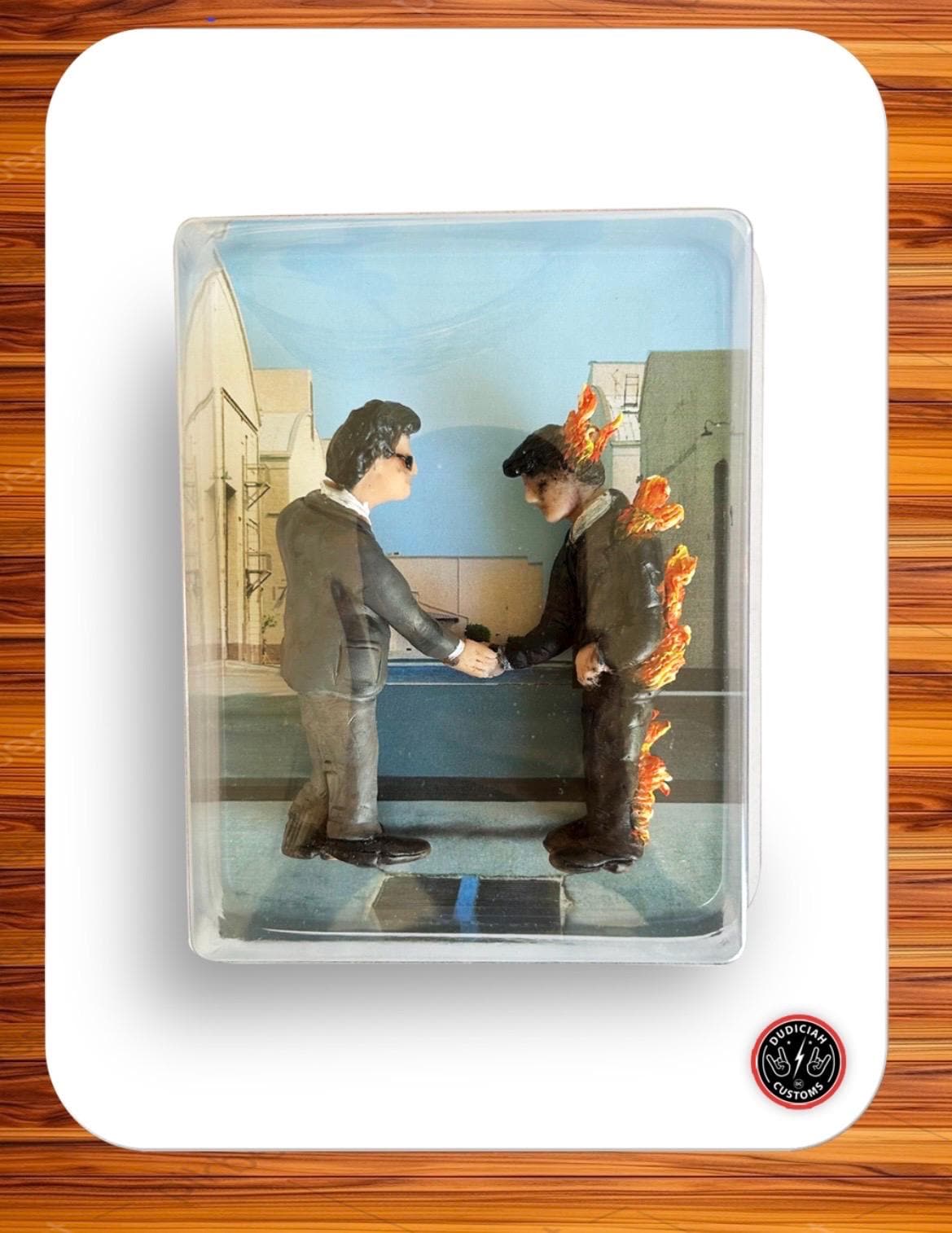 Pink Floyd “wish You Were Here” Custom Action Figure - Etsy