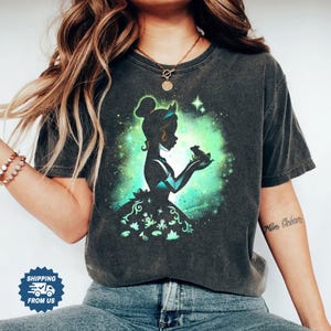 Comfort Colors Tiana Princess Shirt, Princess And The Frog Shirt Women, Magic Kingdom, Tianas Place Unisex Tshirt, Disney PrincessTee