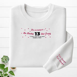 Boys of Tommen Embroidered Sweatshirt, Johnny Kavanagh Hoodie, Tommen Fan Crewneck, Bookish Fall Outfit