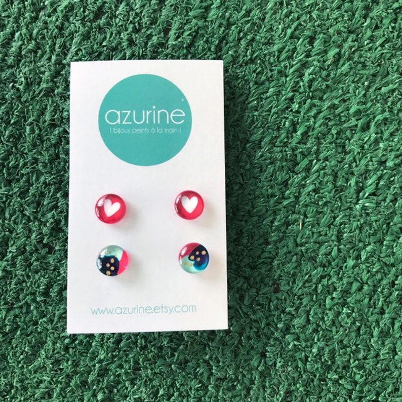 Duo boucles d'oreilles image 1