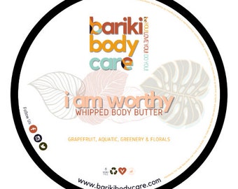 Whipped Body Butter  | Natural Shea Butter Body Butter | Moisturizing Body Lotion | Moisturizing Body Butter | Sensitive Skin | Gift For Mom