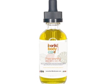 Organic Skin Oil | Nourishing Nails Oil | Natural Hair Growth Oil | All-in-One Beauty Oil | Vegan Hair Skin Nails Oil | Hair Growth Oil