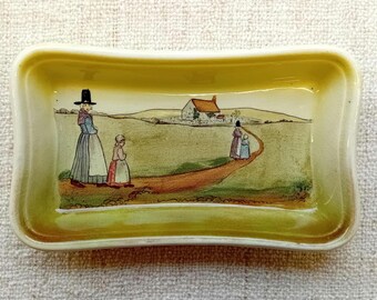 Royal Doulton Ring Pin Trinket Rectangular Dish 6.5"