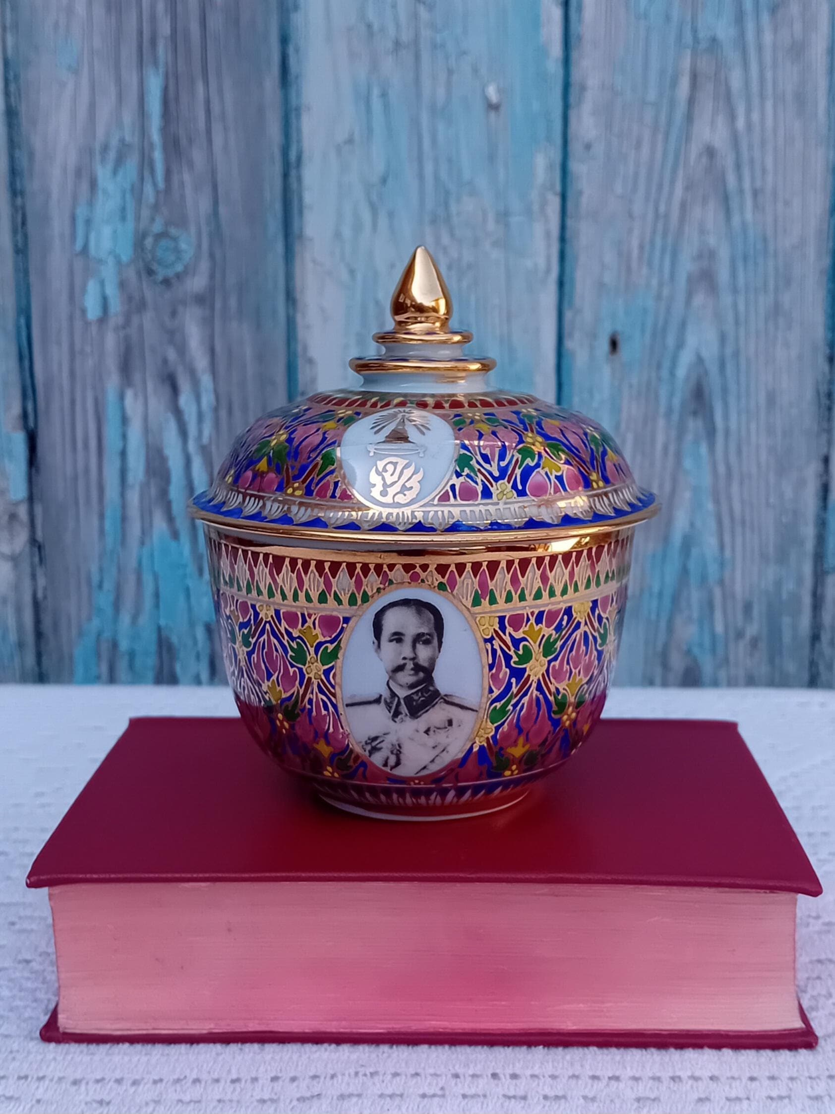 Benjarong Bowl - Etsy