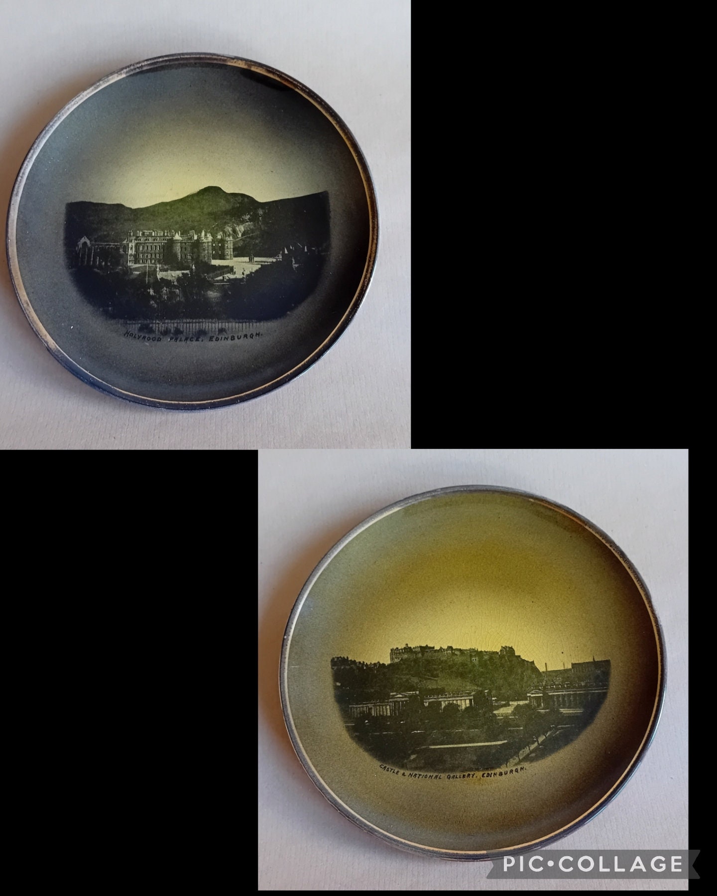 Ridgway社　ミッドセンチュリー　大小プレート４枚セット　ヴィンテージ Ridgway社 ミッドセンチュリー 大小プレート4枚セット ヴィンテージ