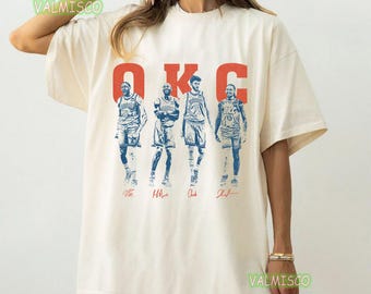 Descarga digital de OKC, Oklahoma Thunder Baloncesto PNG, Shai Gilgeous Chet Holmgren Williams PNG
