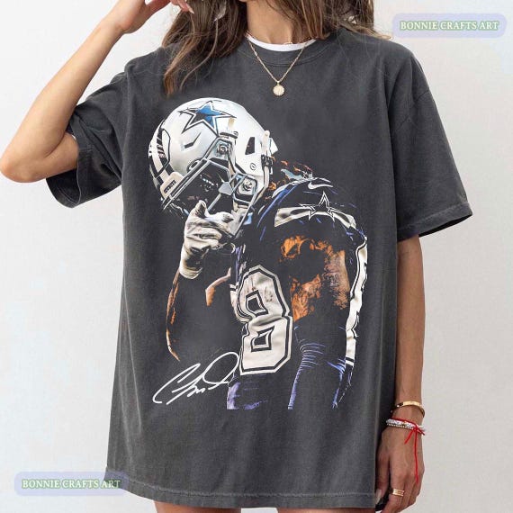Ceedee Lamb PNG, Vintage Sports Fan digital download, Game Day Cowboy PNG