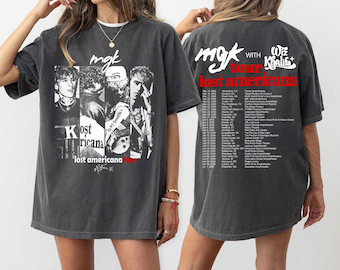 MGK Lost Americana Tour T-Shirt Design (Digital Download)