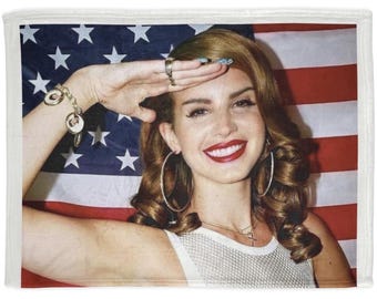 Lana Amerikanische Flagge Weiche Decke