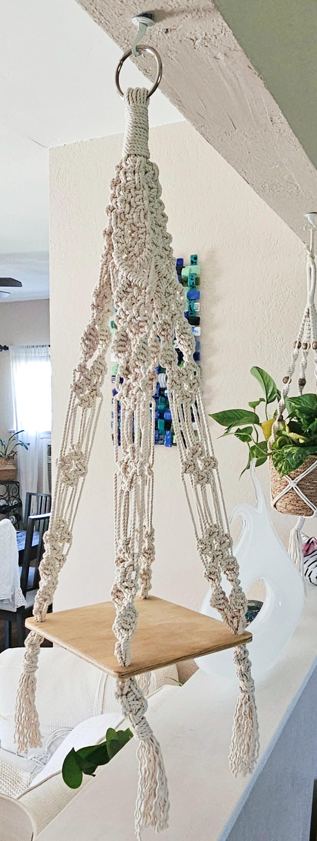 Macrame For Table Macrame Hanging Table - Etsy