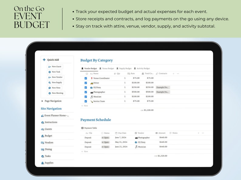 Corporate Event Organizer