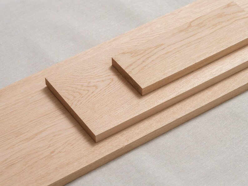 White Oak Boards Kiln Dried Planed PAR European Solid Oak Cut to Exact