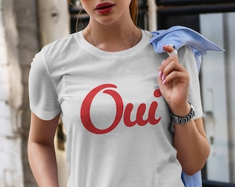 Oui Yes French SVG, Language, France, Travel, T-shirt, Gift, Cricut Svg Png Jpeg, Vector Digital Download