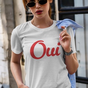 Oui Yes French SVG, Language, France, Travel, T-shirt, Gift, Cricut Svg Png Jpeg, Vector Digital Download