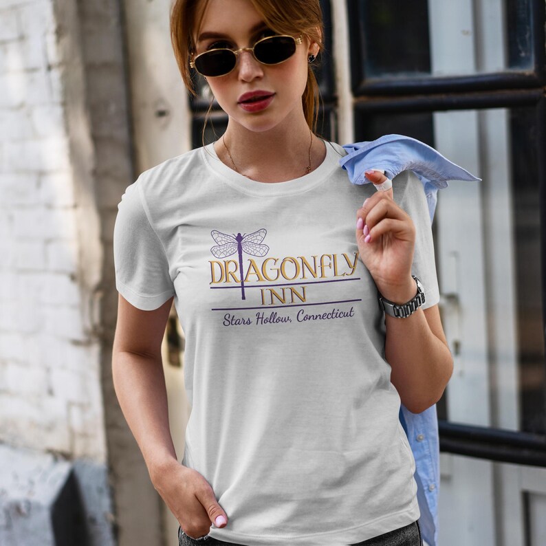 Gilmore Girls T-shirt Dragonfly Inn Shirt Gift SVG PNG Cricut