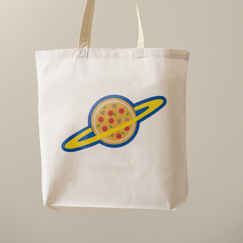 Pizza Planet SVG Clipart Cartoon Tote Bag Gift Funny SVG PNG Cricut Silhouette File