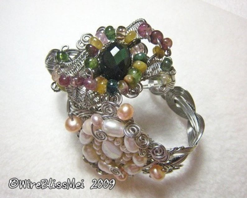 WIRE JEWELRY TUTORIAL Braided Wire Cuff Meet Me Halfway image 5