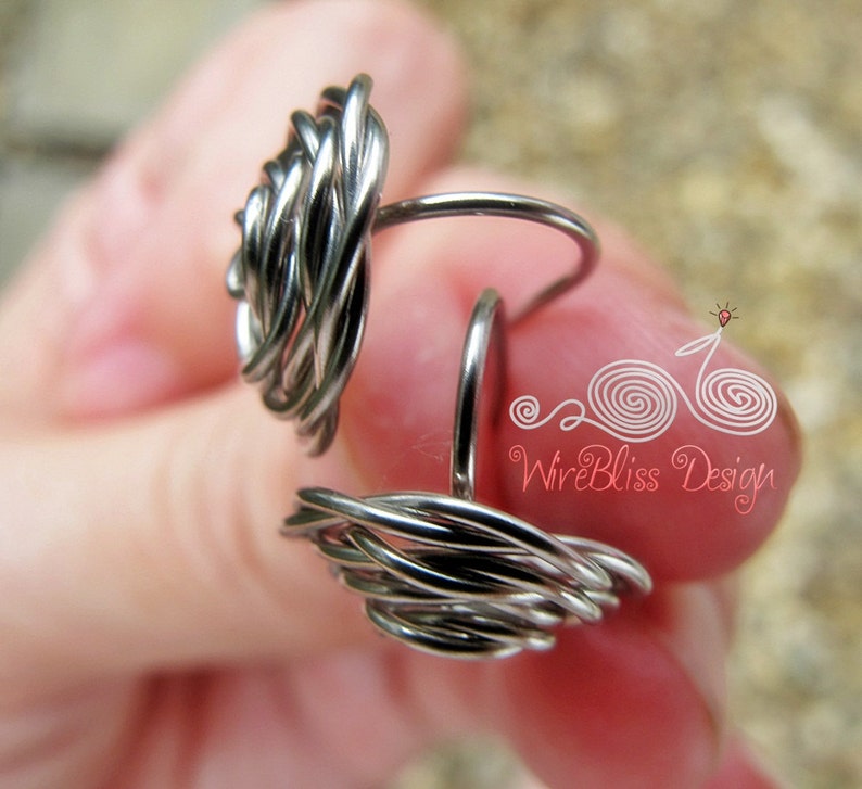 WIRE JEWELRY TUTORIAL Wire Wrapped Rose Earrings image 3