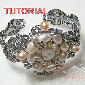 WIRE JEWELRY TUTORIAL Braided Wire Cuff Meet Me Halfway image 1