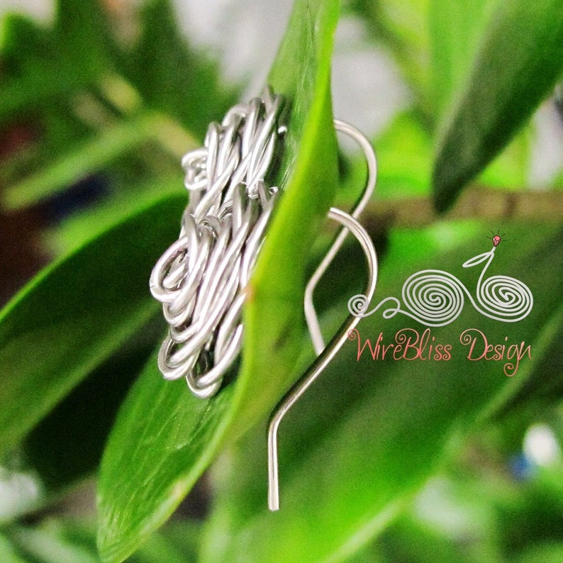WIRE JEWELRY TUTORIAL Wire Wrapped Rose Earrings image 4