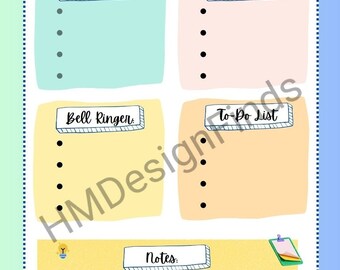 Printable Daily Agenda