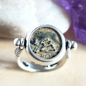 Spinner ring from two coins 2025