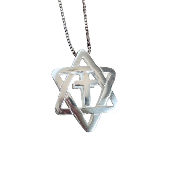 Jewish christian necklace deals