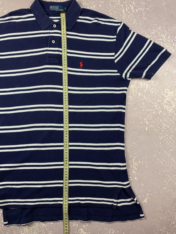 RARE Vintage 90s Polo Ralph Lauren Cotton Knit Chainmail Polo