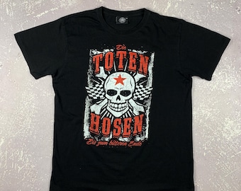 Vintage DIE TOTEN HOSEN Bandshirt, German Punkband, 80s 90s Rare