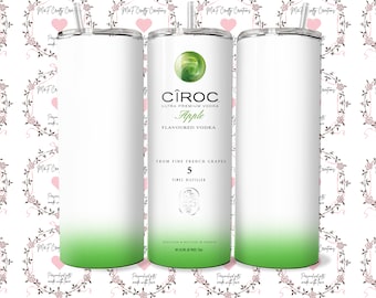 Digital ciroc 20oz tumbler bundle PNG