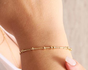 Sterling Silver Morse Code Bracelet: Custom Hidden Message Jewelry