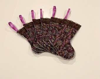 Stocking Gift Holder Place Setting (set of 6)