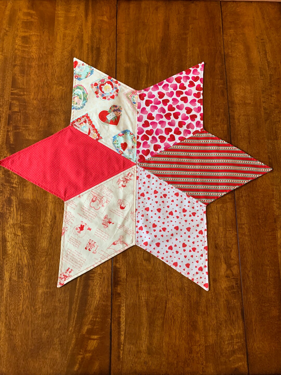 Star Table Topper Valentine Star Table Topper Centerpiece - Etsy