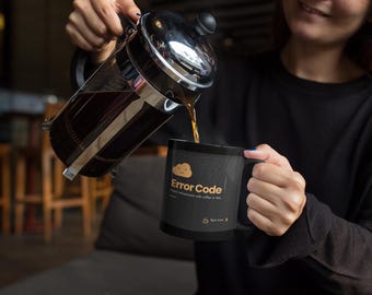 Error Code Coffee Mug | Funny Gift for Programmers