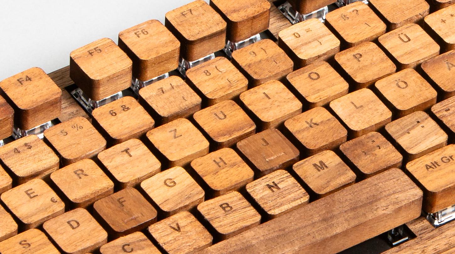 Walnut keys, wooden keys, walnut, ergonomic keys, real wood, office decoration, wood, wooden decoration, keycaps, wooden keycaps