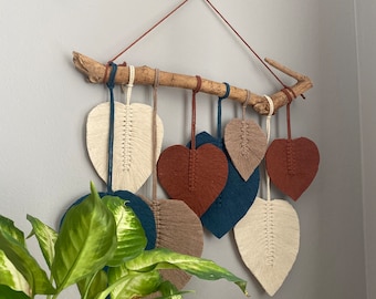 Boho Macrame Wall Hanging, Minimalist Wall Art, Bedroom Wall Decor, Farmhouse Wall Decor, Gift For The Home, Macrame Wall Hanging Colorful