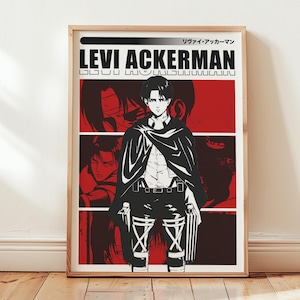 Levi Ackerman Poster - Etsy