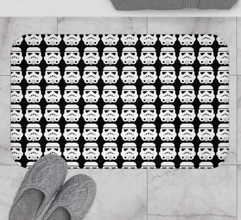 Bath Mat Star Wars Bath Mat Shower Mat Customized Bath Mat Etsy