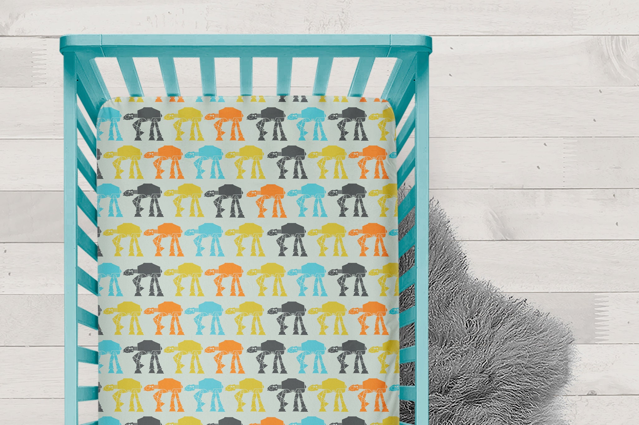 Star Wars crib bedding Star Wars crib sheet Stars Wars Baby Etsy