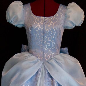 Cinderella GOWN Costume DELUXE Adult Version NEW Fabric Custom - Etsy