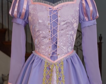 RAPUNZEL Tangled Costume ADULT Custom Size MOM2RTK Cosplay