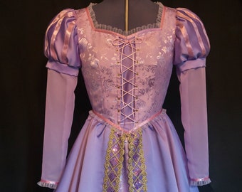 RAPUNZEL Tangled Costume CHILD Custom Size