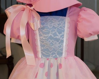 Little Bo PEEP Toy Story Costume Dress Costume Cosplay MOM2RTK Child Custom Size