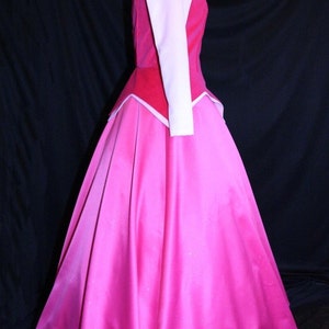 STUNNING ADULT Sleeping Beauty Aurora Costume GOWN Custom Cosplay image 4