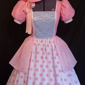 Little Bo PEEP Toy Story Costume Dress Costume Cosplay MOM2RTK Adult Custom Size image 3