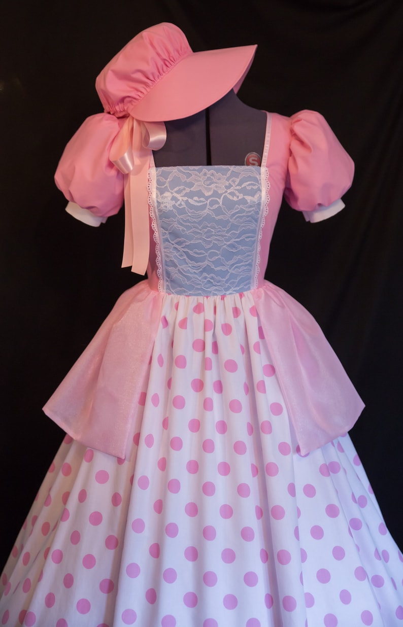 Little Bo PEEP Toy Story Costume Dress Costume Cosplay MOM2RTK Adult Custom Size image 3