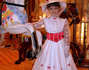 Mary Poppins Jolly Holiday Costume Dress Set