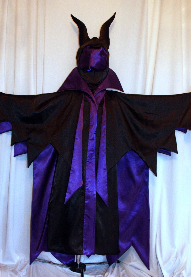 Sleeping Beauty's MALEFICENT ADULT COSTUME Custom Cosplay  Villain